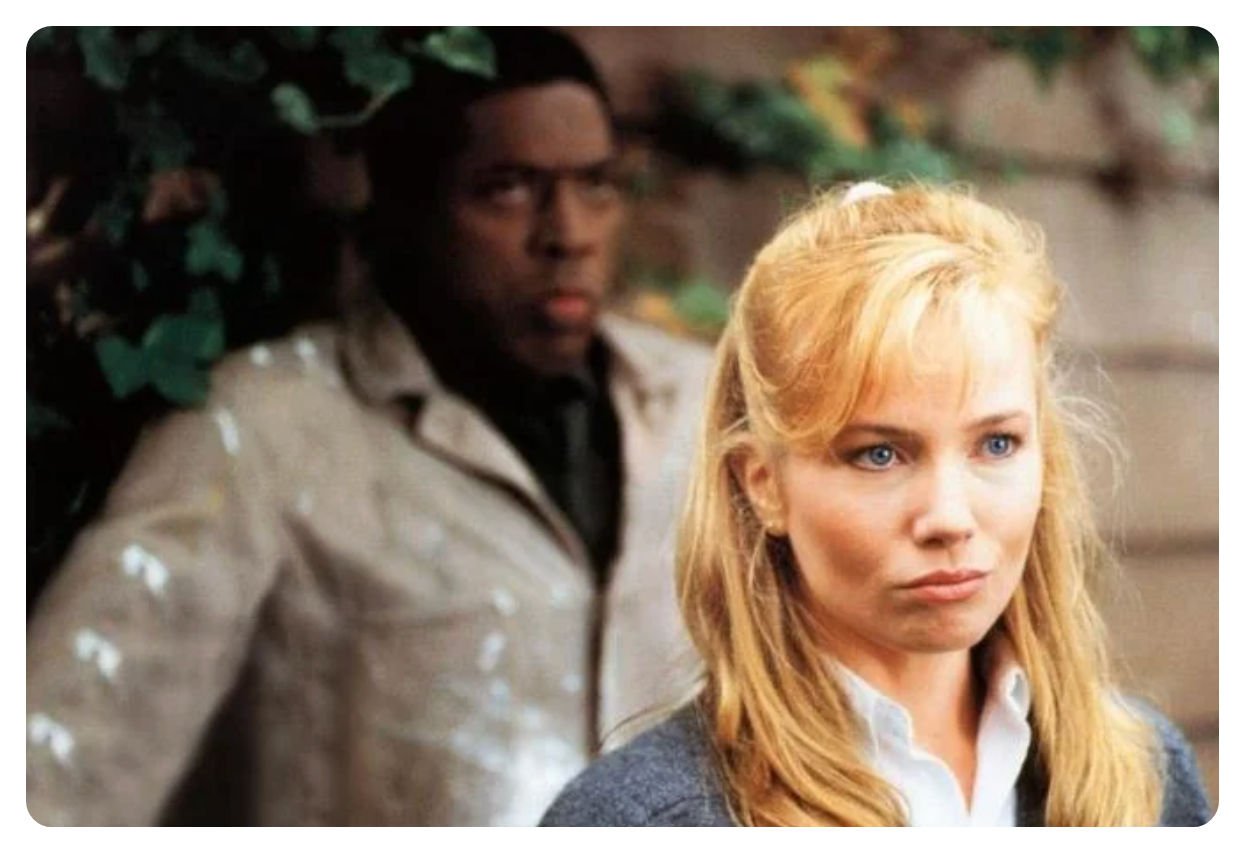 ernie hudson and rebecca demornay in the hand that rocks the cradle