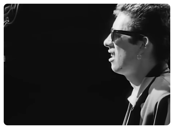 Shane MacGowan of the Pogues